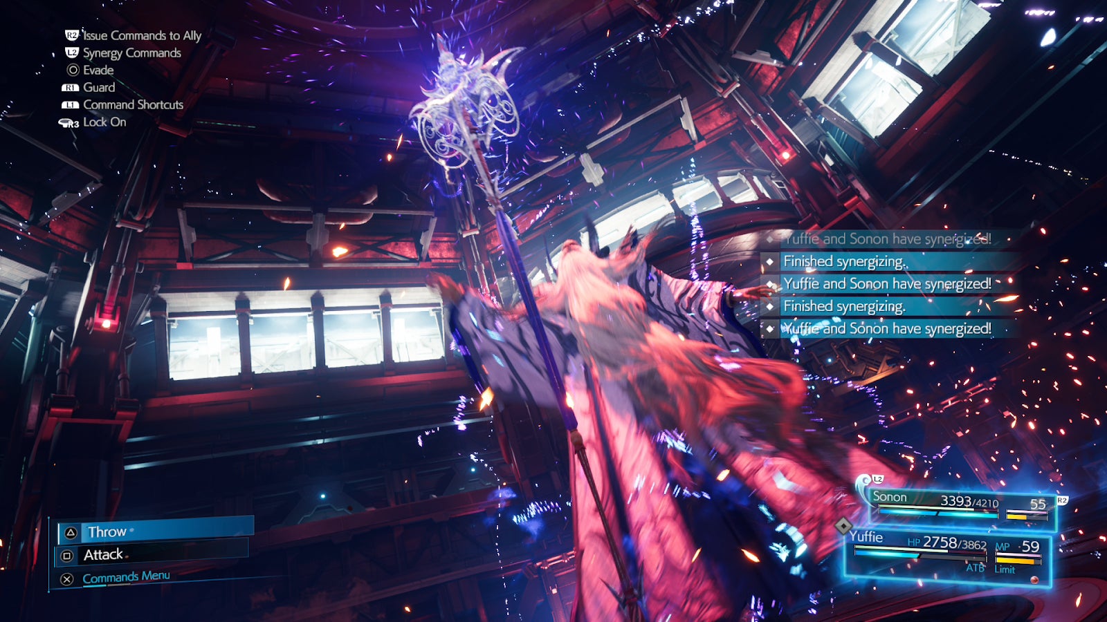 And then in comes Ramuh, hogging the spotlight. 