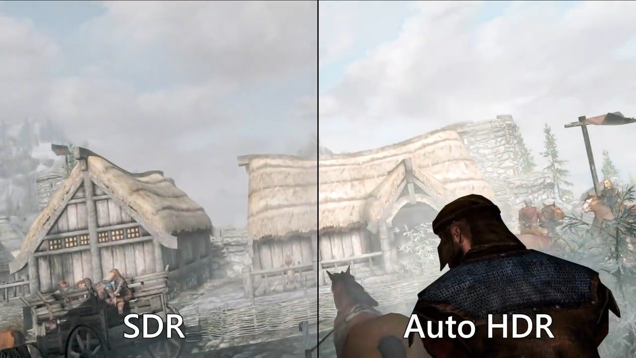 Dark clouds versus slightly lighter clouds.