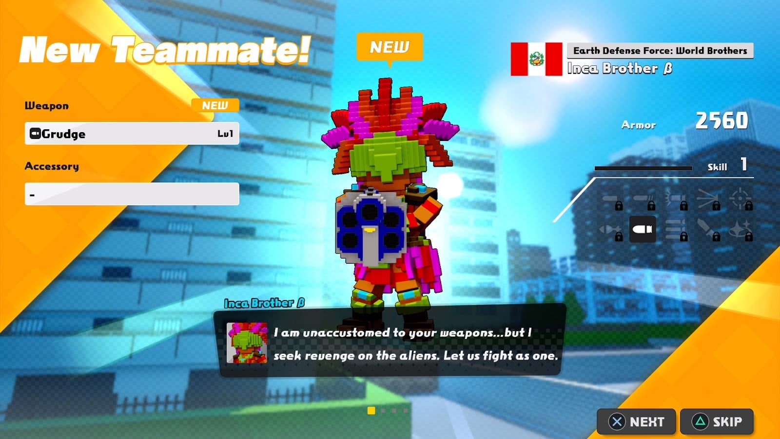 Grudge is my signature weapon as well. 