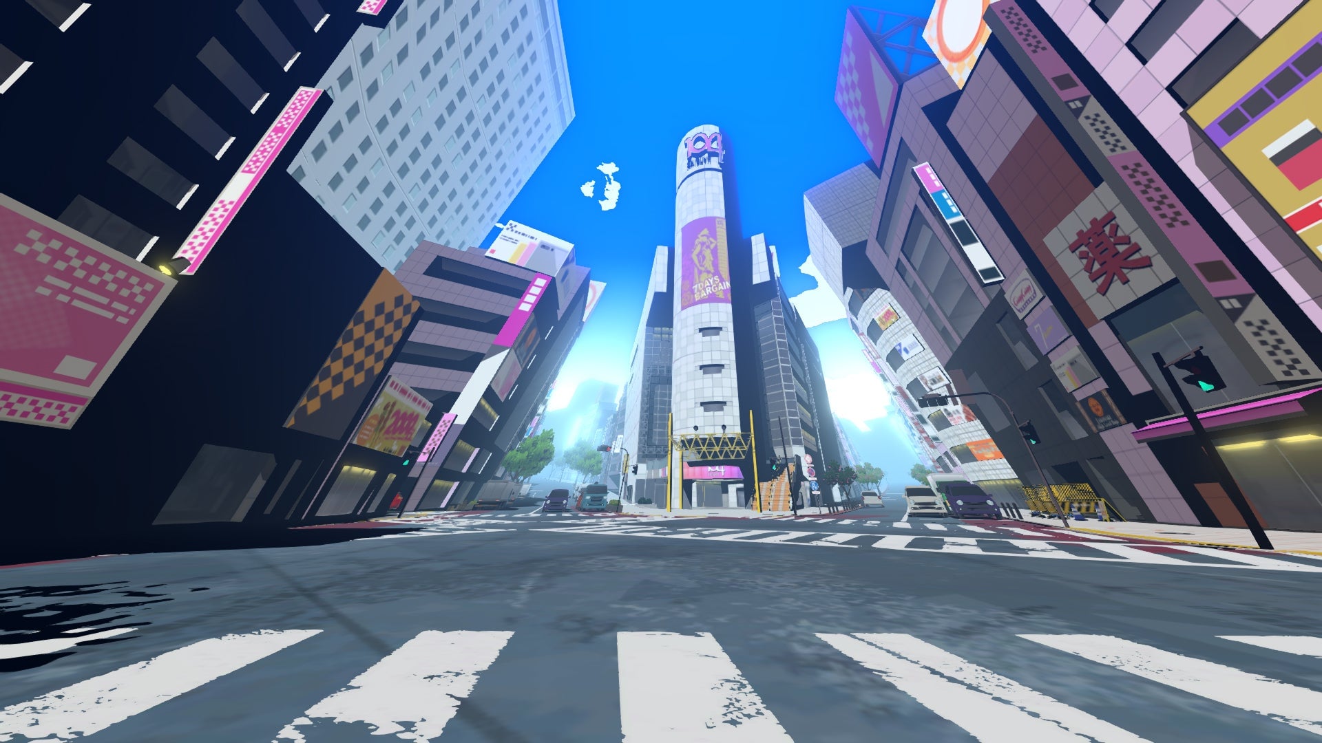 The 109 building, here the 104, star of every Tokyo-based video game. 