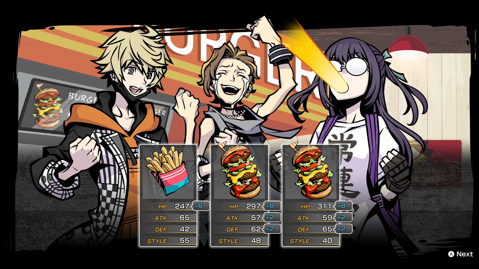 Those are Freedom Fries from Justice Burger. Mmmm. 