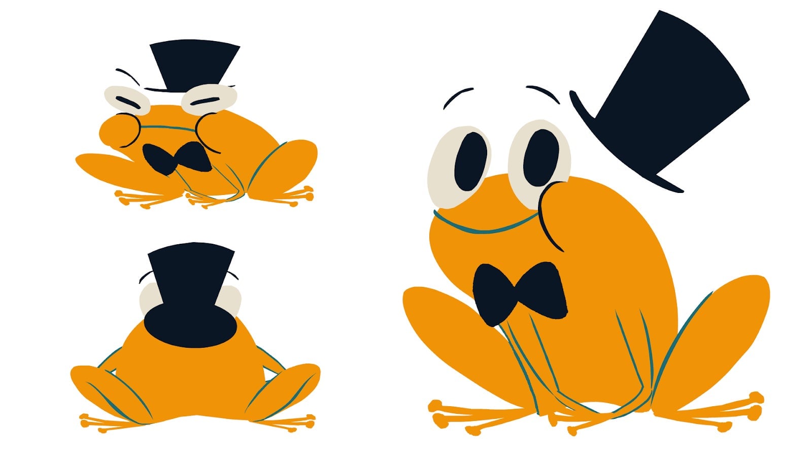 Why do frogs always gotta wear top hats?
