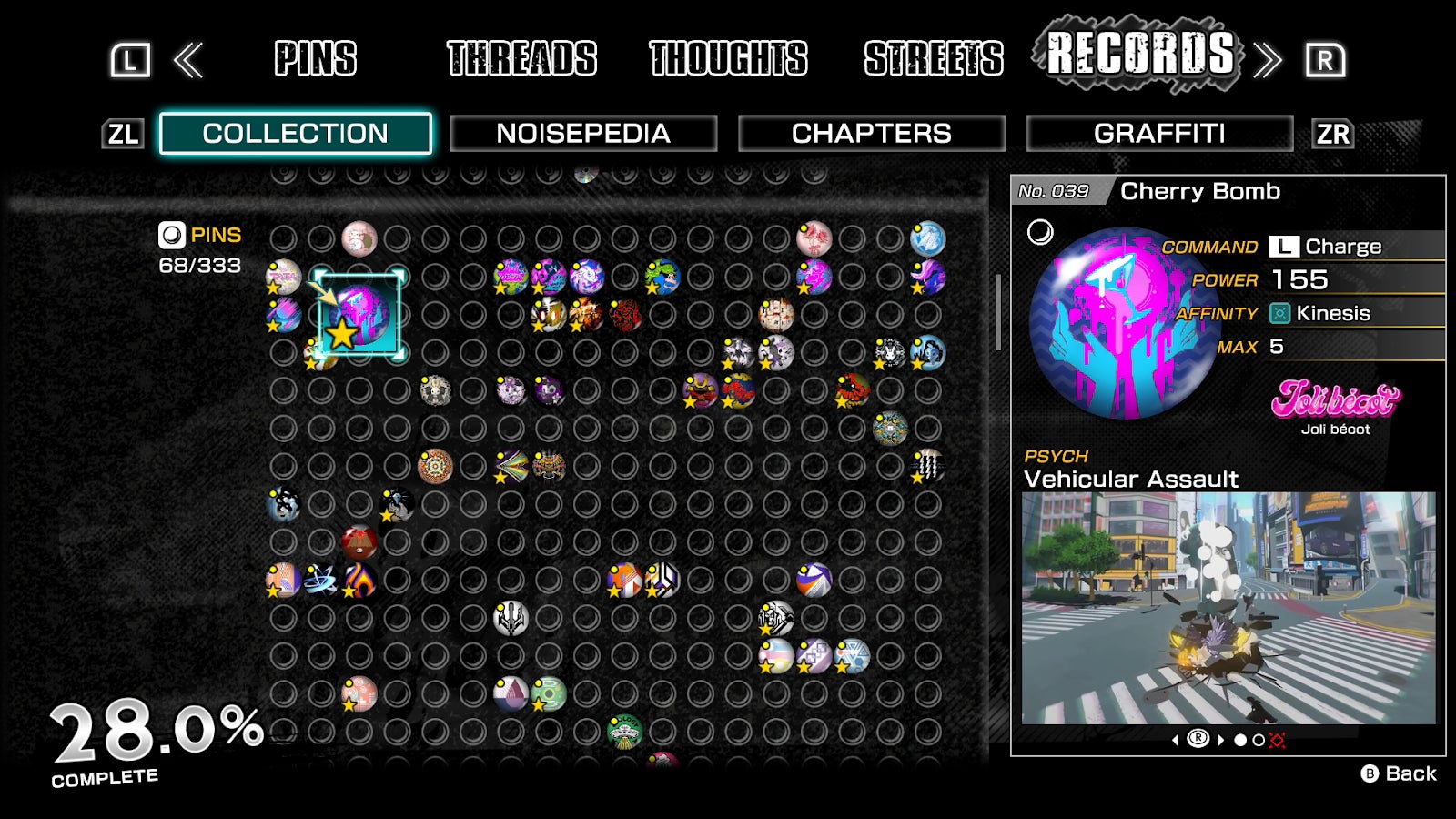 I am a lousy pin collector. 