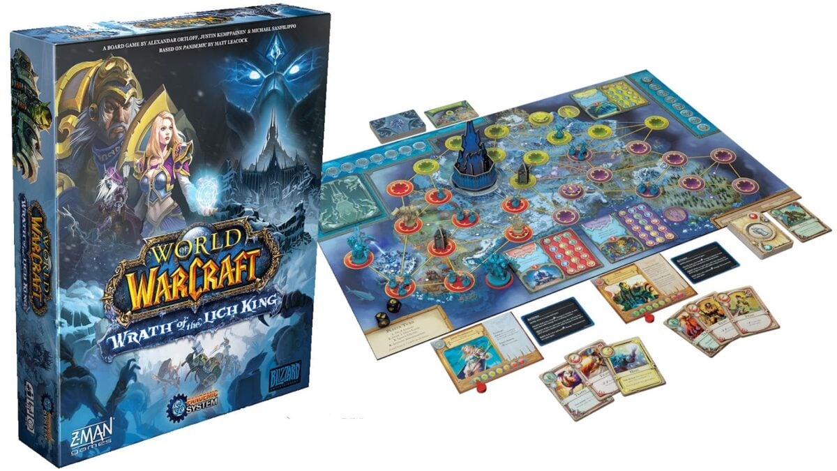 WoW's Wrath Of The Lich King Expansion Is Now A Board Game - Kotaku