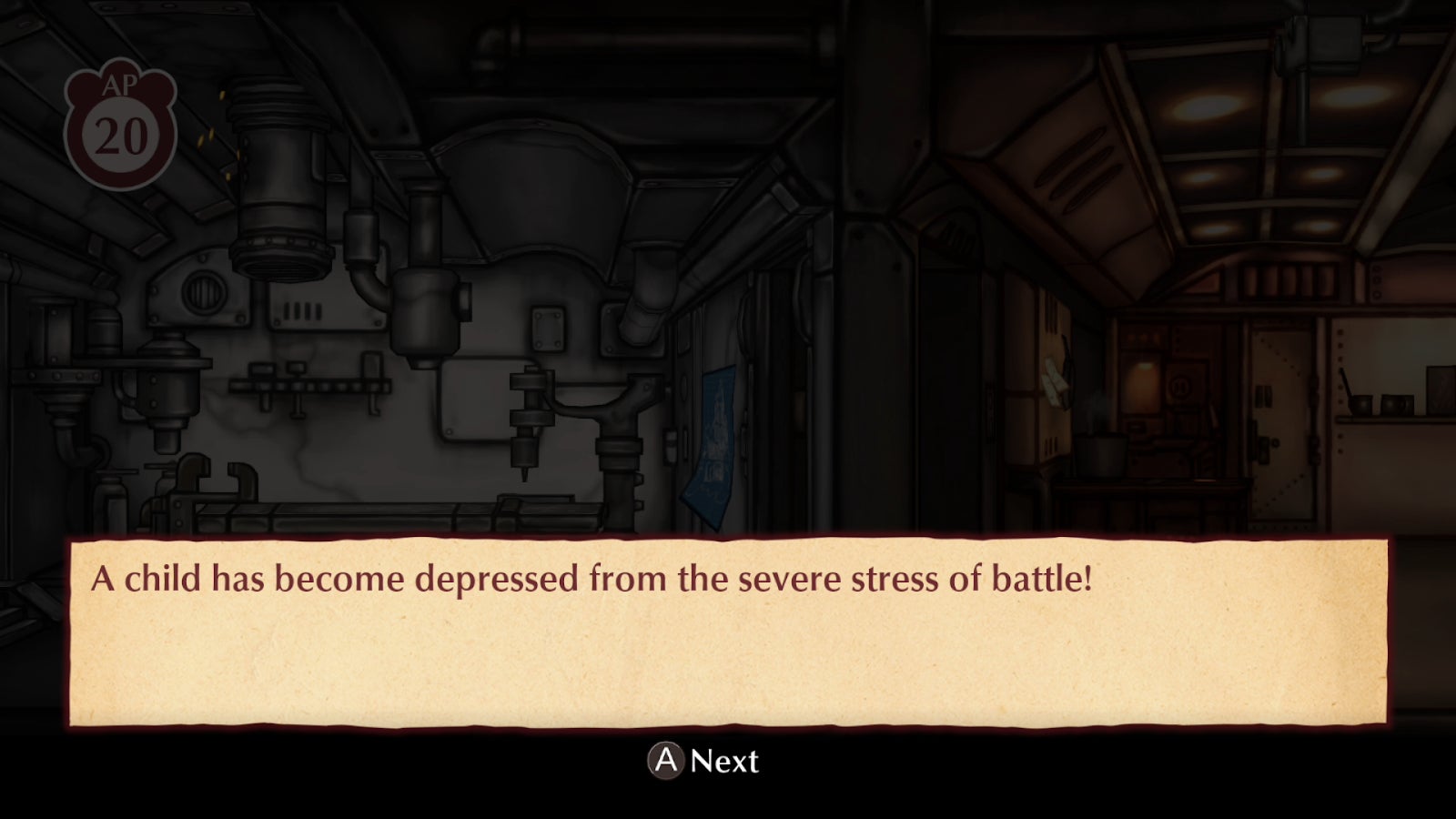 The children’s moods play a major role in and out of battle. 