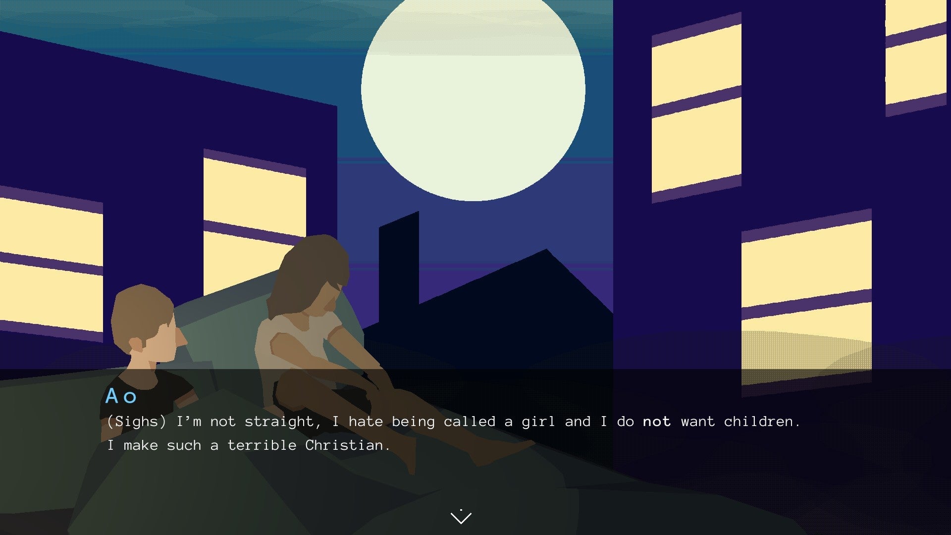 Ao knows the pain of not being seen in the world for who they are.