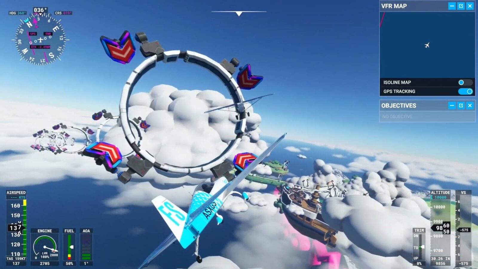 Mario Flight Simulator And Now, Mario Kart Tracks In Flight Simulator - Kotaku