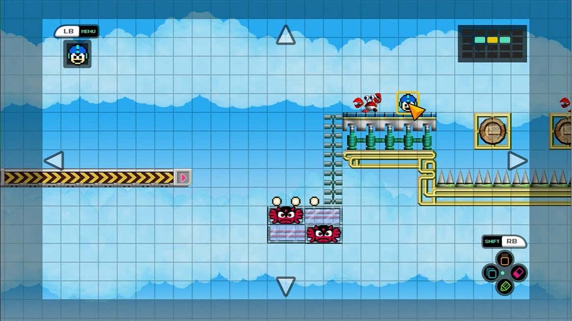 It’s totally Super Mega Man Maker up in here. 