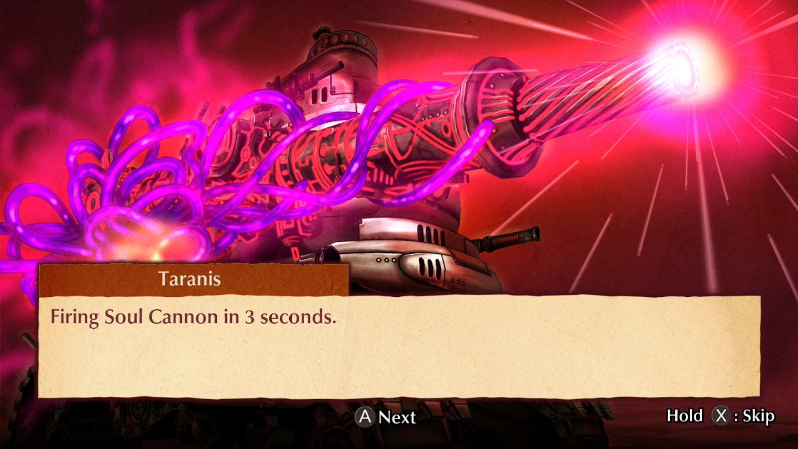 Press A to pay a child’s life for a get out of battle free card. 