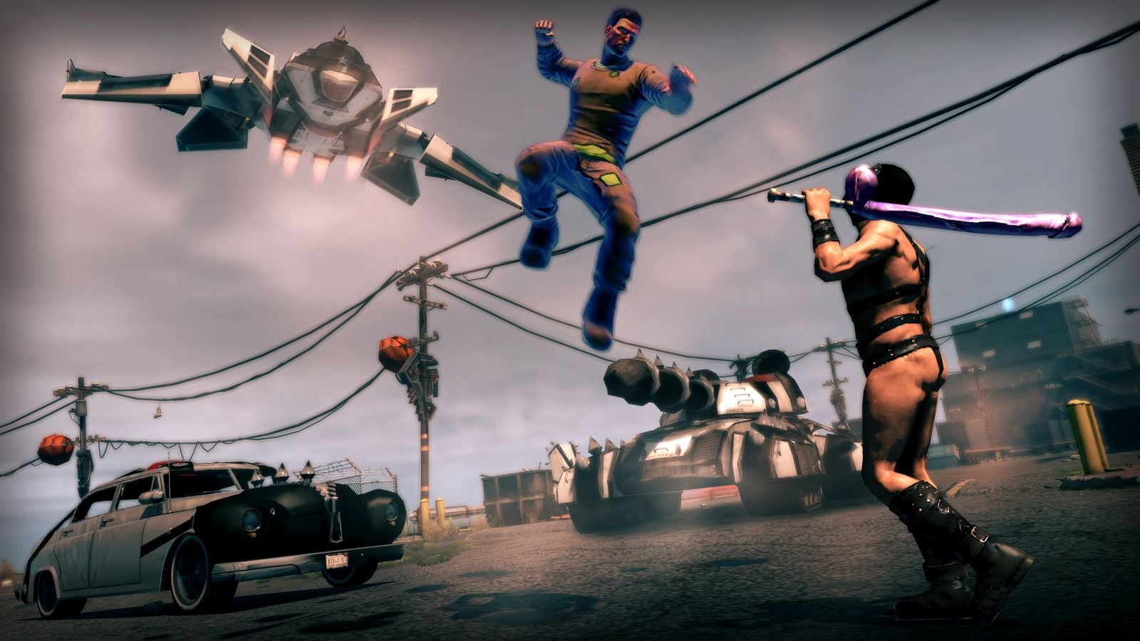 It seems somewhat unlikely the new game will feature a three foot purple dildo