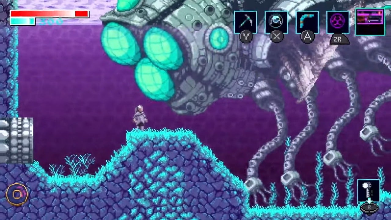 Axiom Verge 2 gives us something to do before the next Metroid. 