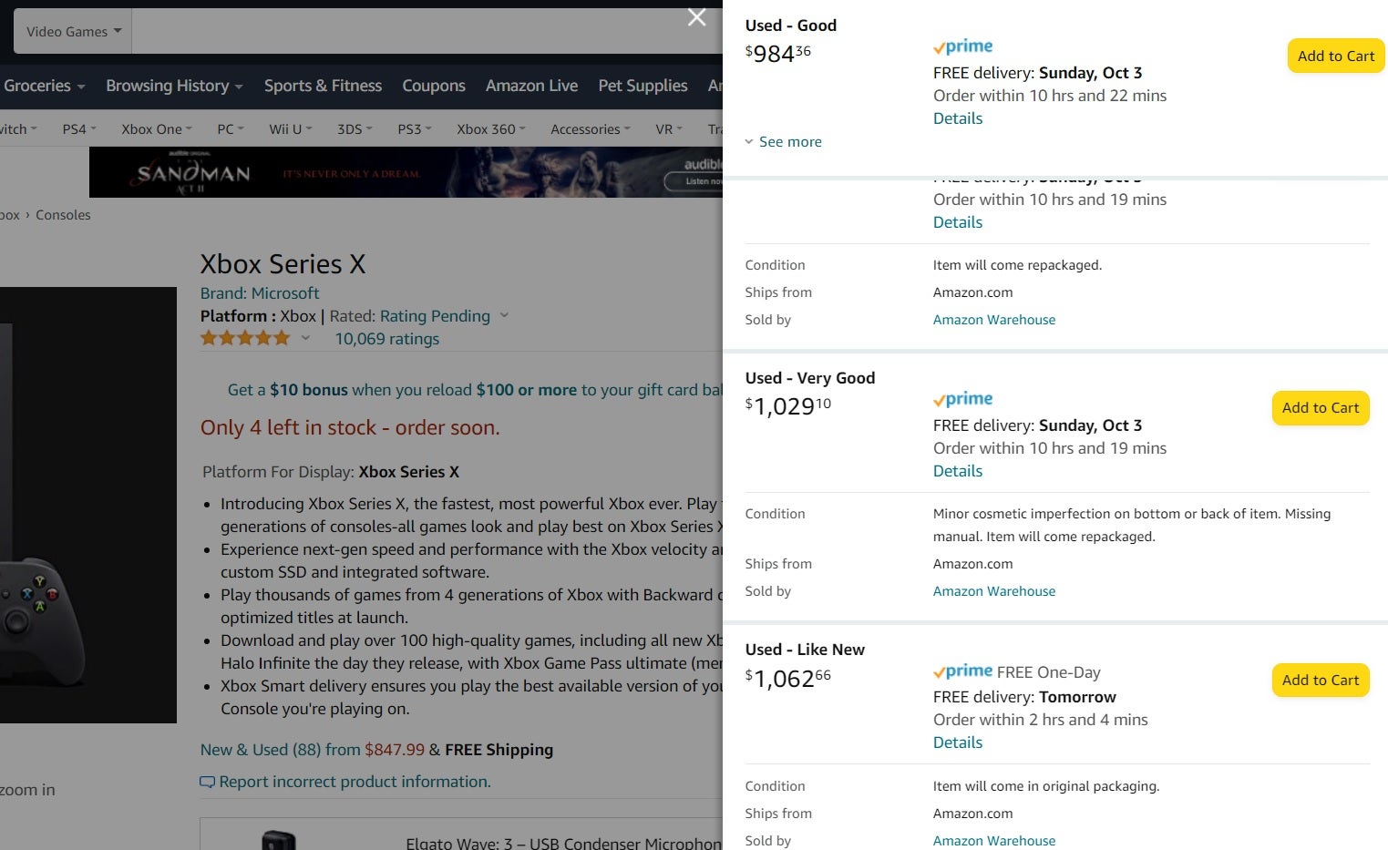 Screenshot: Amazon / Kotaku