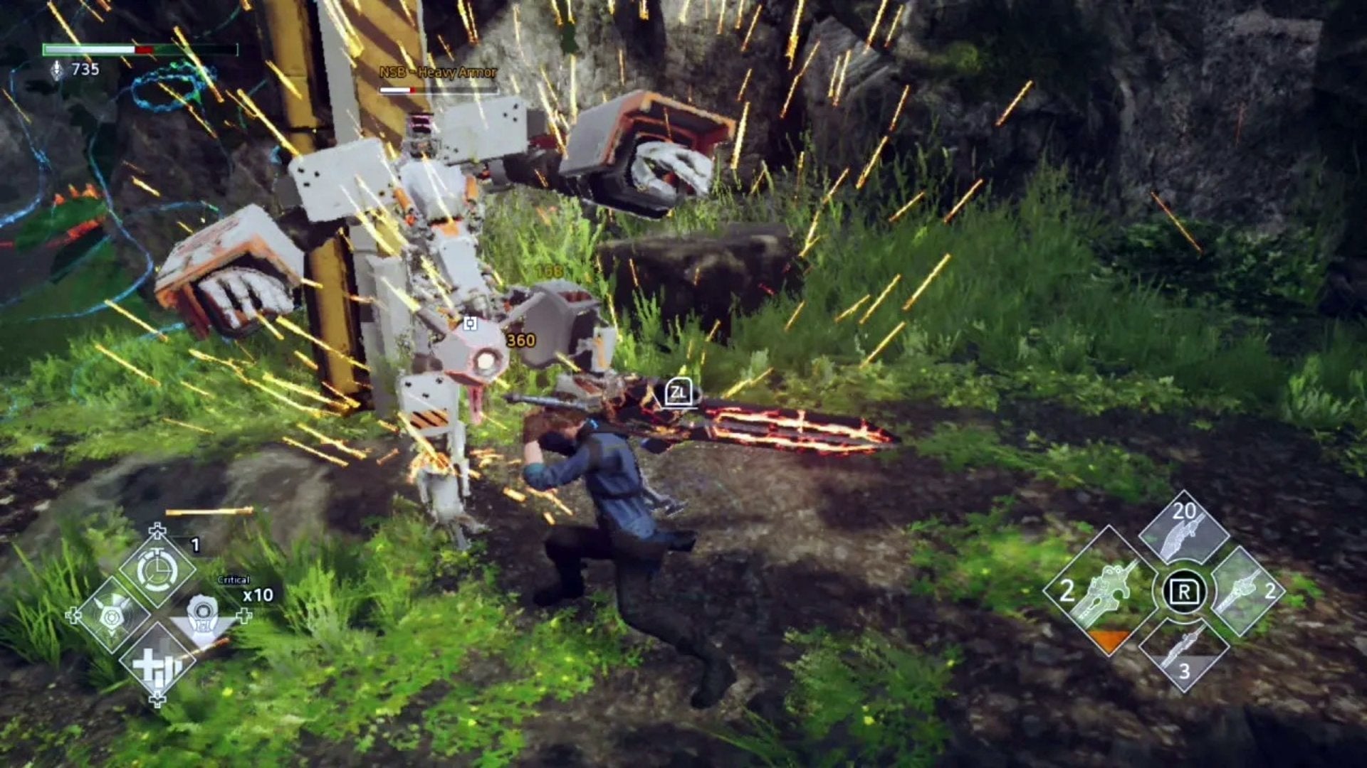 Oh no, one of my swords is about to break. Whatever will I do?