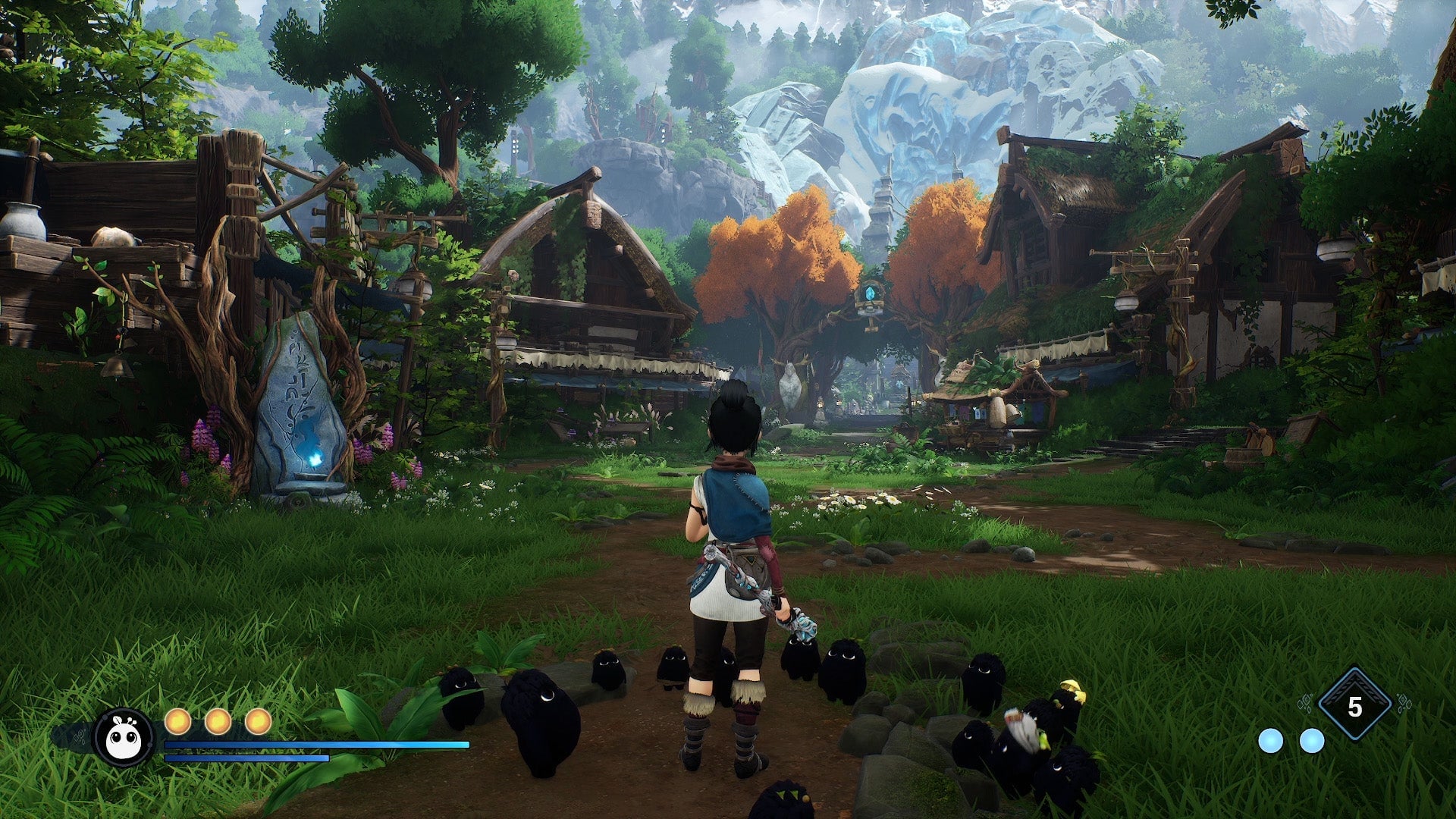 The village and the ‘hub’ of the game, although you won’t spend that much time in the village itself as you will the surroundings. 