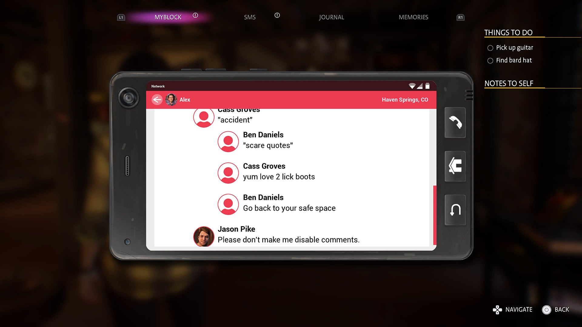 Love 2 have real world dialogue.