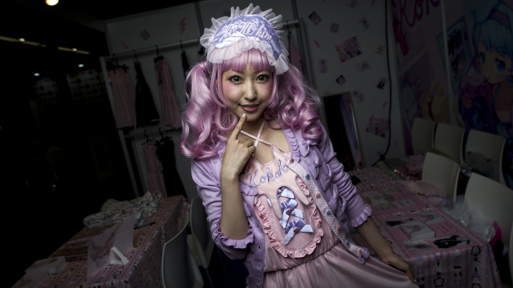 Kimura U from Japan participated in the Tokyo Crazy Kawaii Paris Fair.