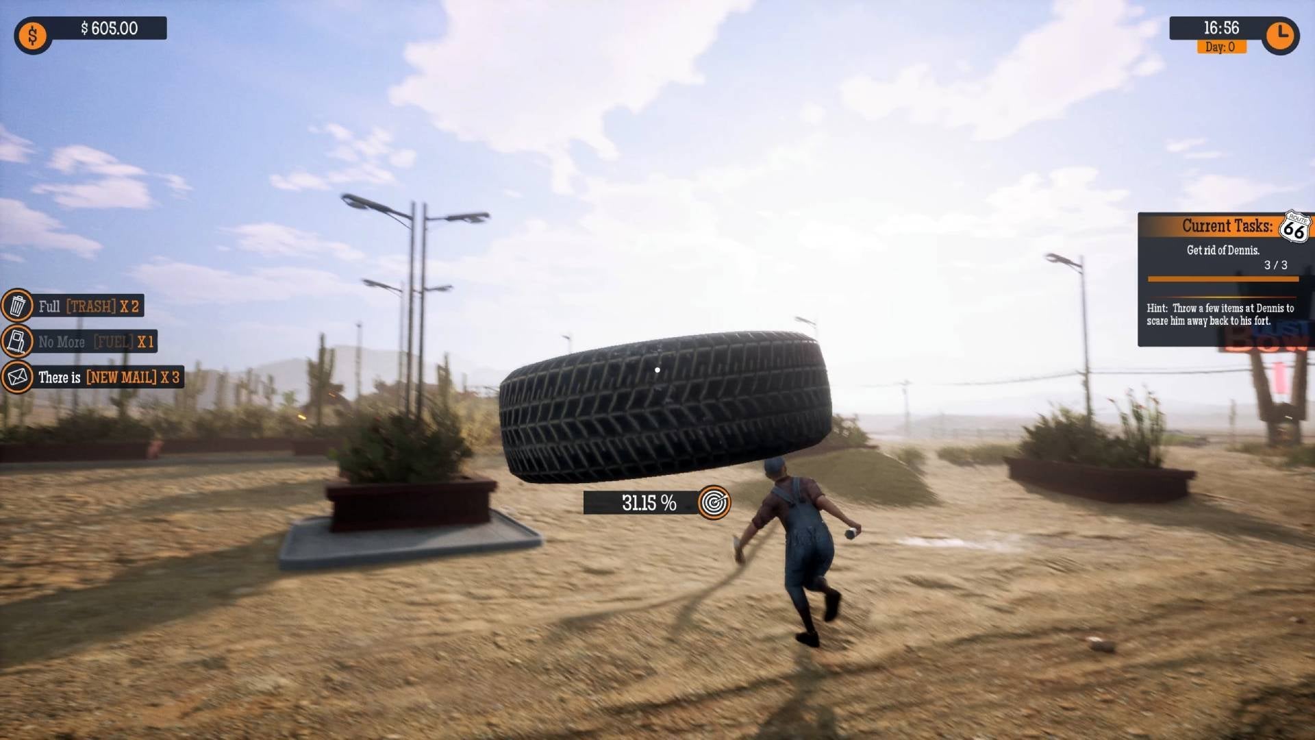 It was at this moment Dennis knew he messed up. 