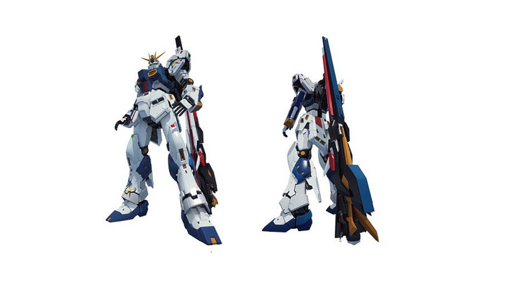 Have a look at the RX-93ff Nu Gundam’s new weaponry. No doubt, Bandai will also release kits of this new Nu iteration. 