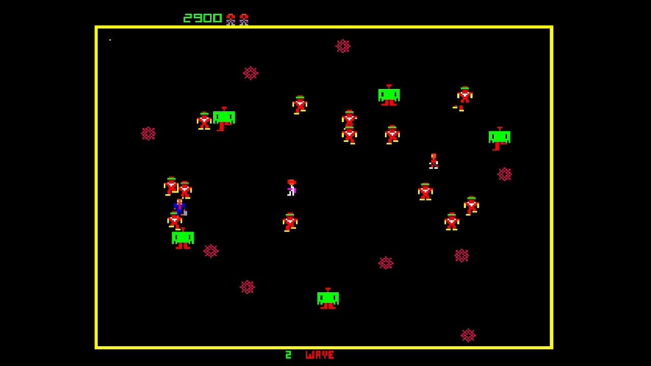 One of the original twin stick shooters. 