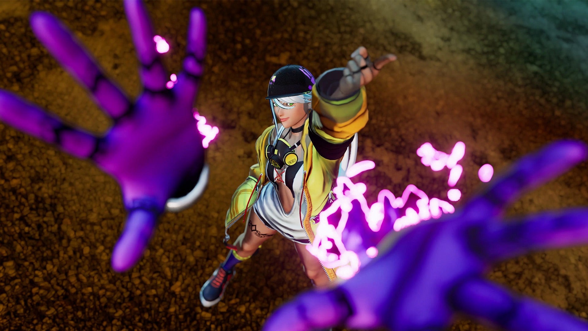 She just wants a hug, promise!