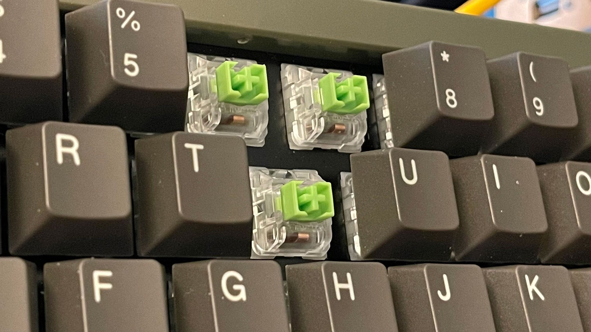 Clicky switches for us loud ... people. 