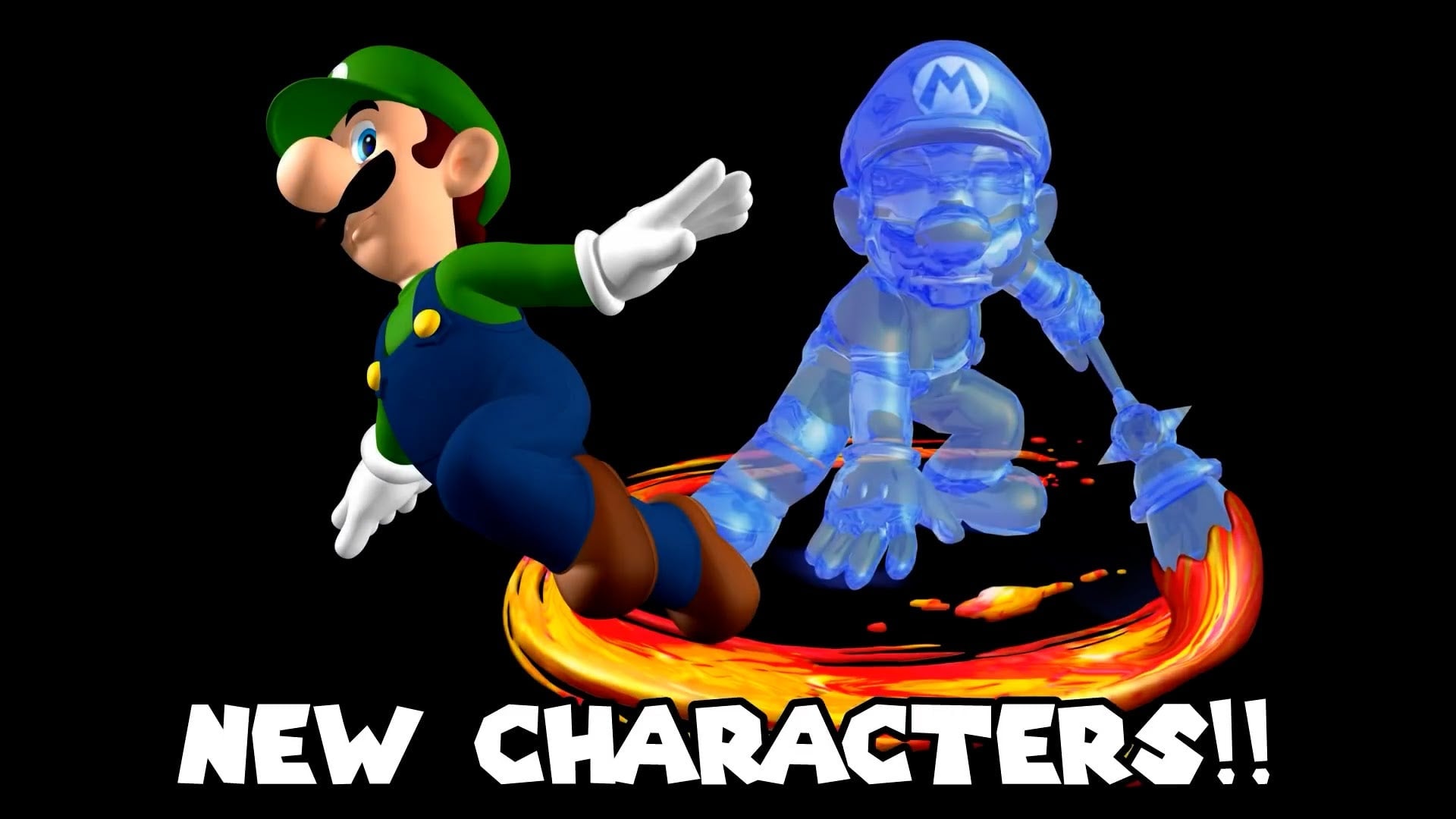 Luigi and Shadow Mario join the battle! 