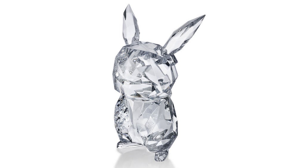 Another look at the crystal Pikachu.