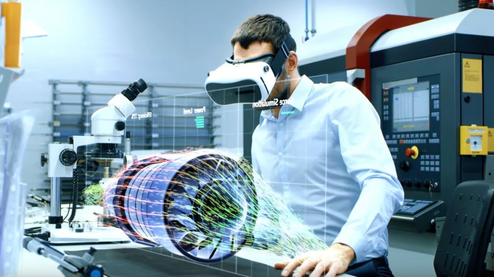 Here’s another shot of the concept version of the headset.