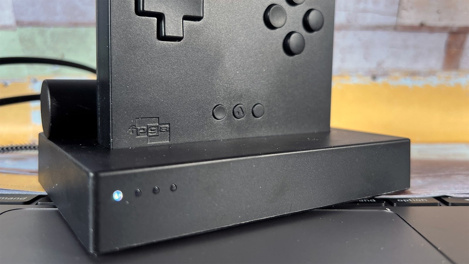 The dock is a block of pure rock for your Pock. Et. Shush.