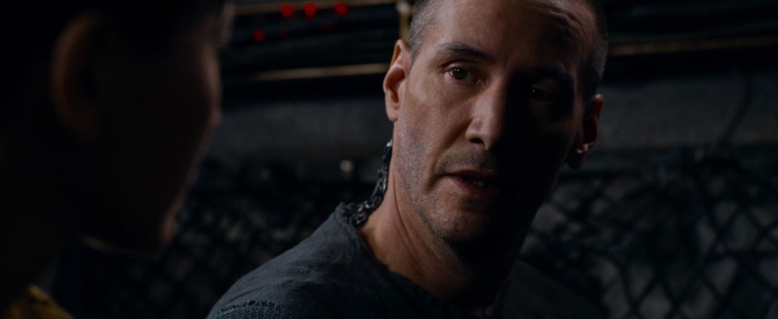 Neo talking to Bugs, as in Bunny, a Warner Bros. (TM) property.