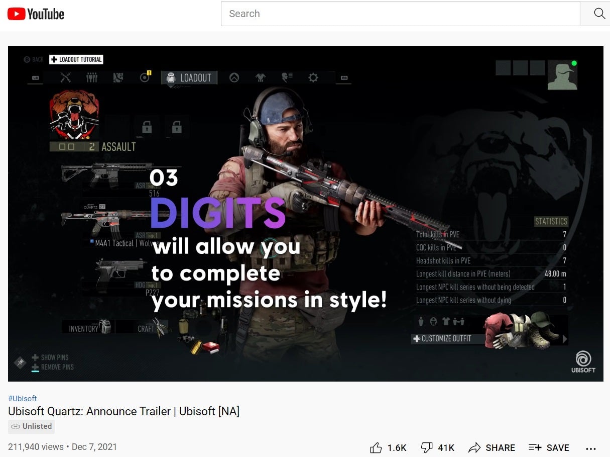 Screenshot: Ubisoft / YouTube / Kotaku