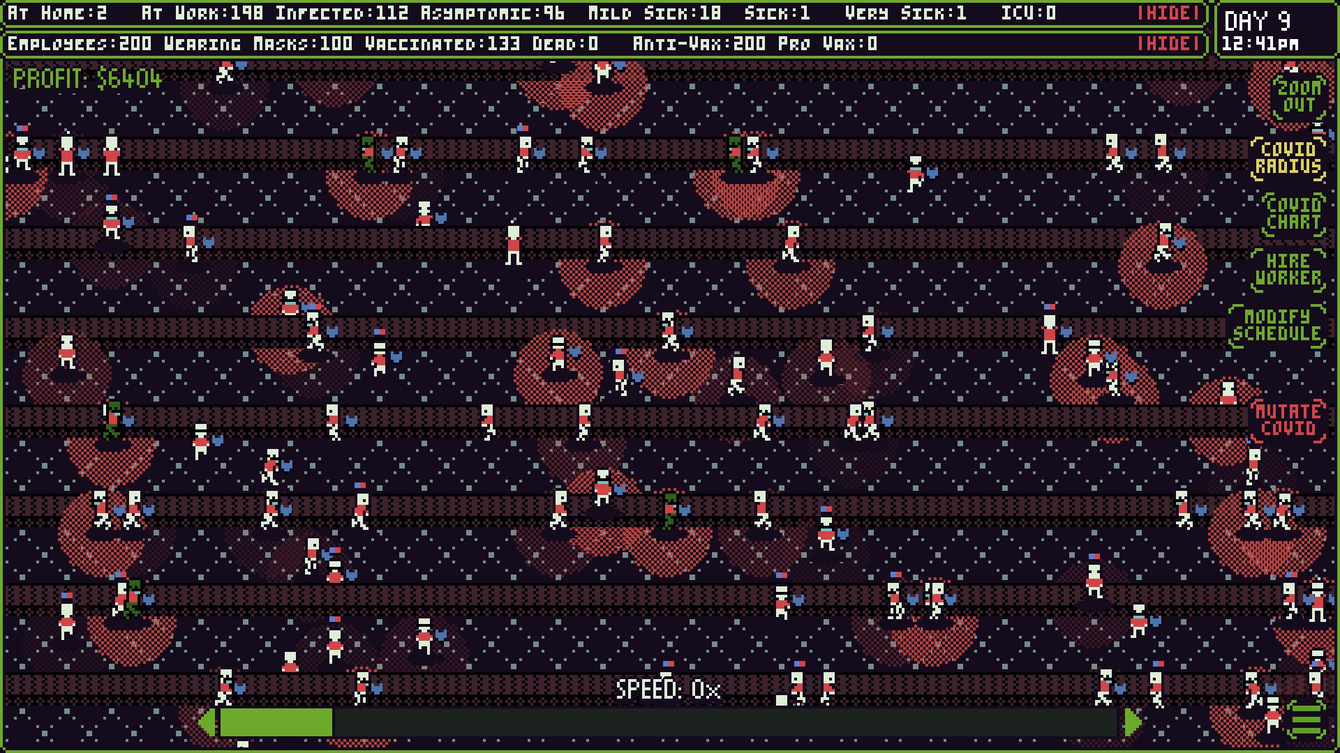 The disaster begins.