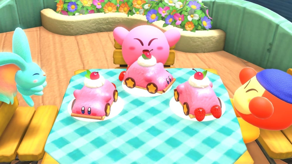 They don’t mind the presentation. They’ve got cake. And it’s always good to have cake. 