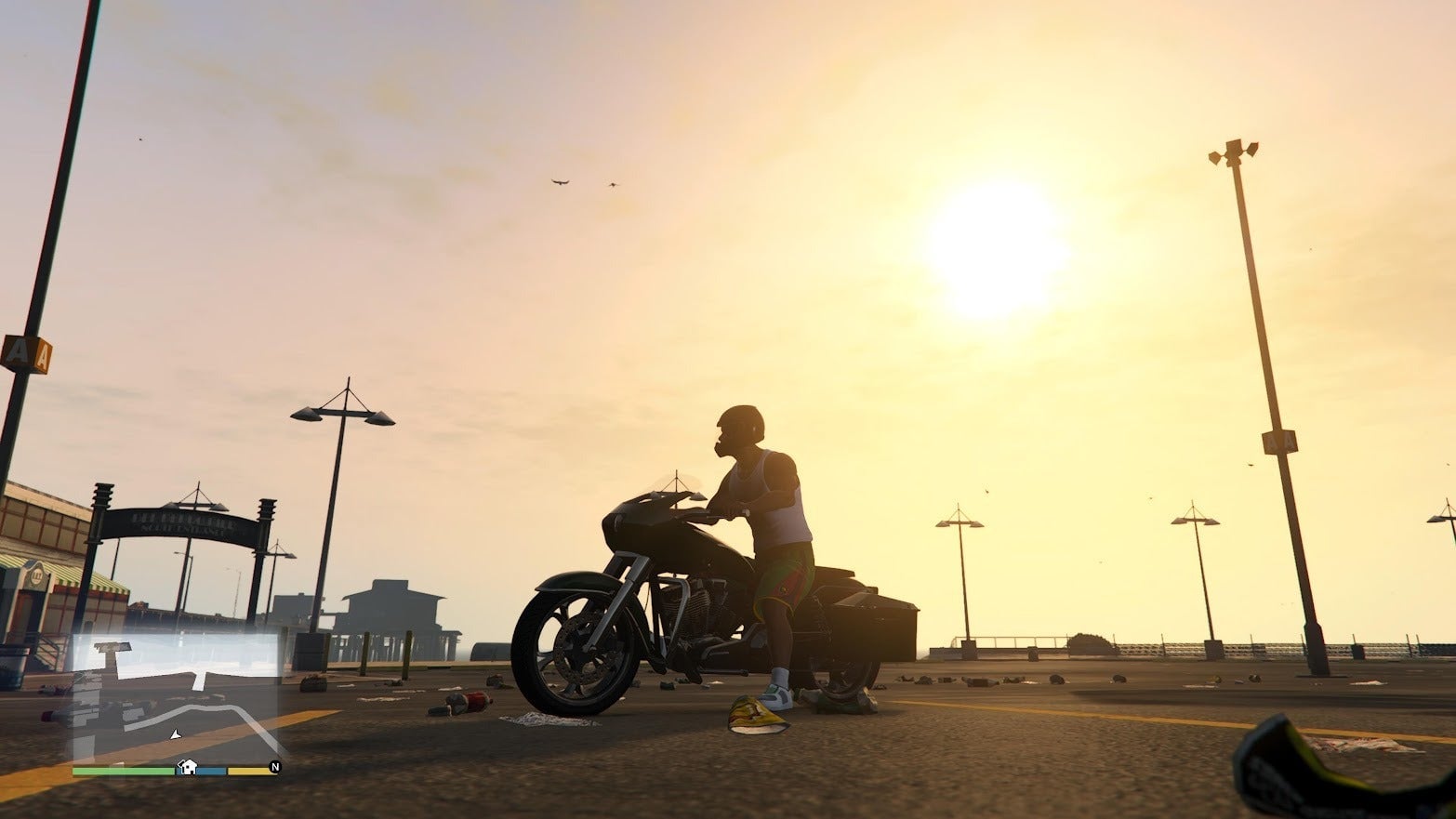 GTA V might be old, but it still looks nice on a big screen in 2022. And this new PS5 port looks even better. 