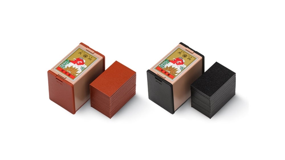 Nintendo’s modern-day, machine-made Tengu set of hanafuda cards.