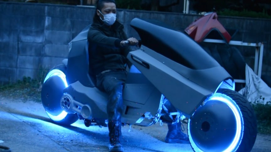 Unpainted, it looks cool.