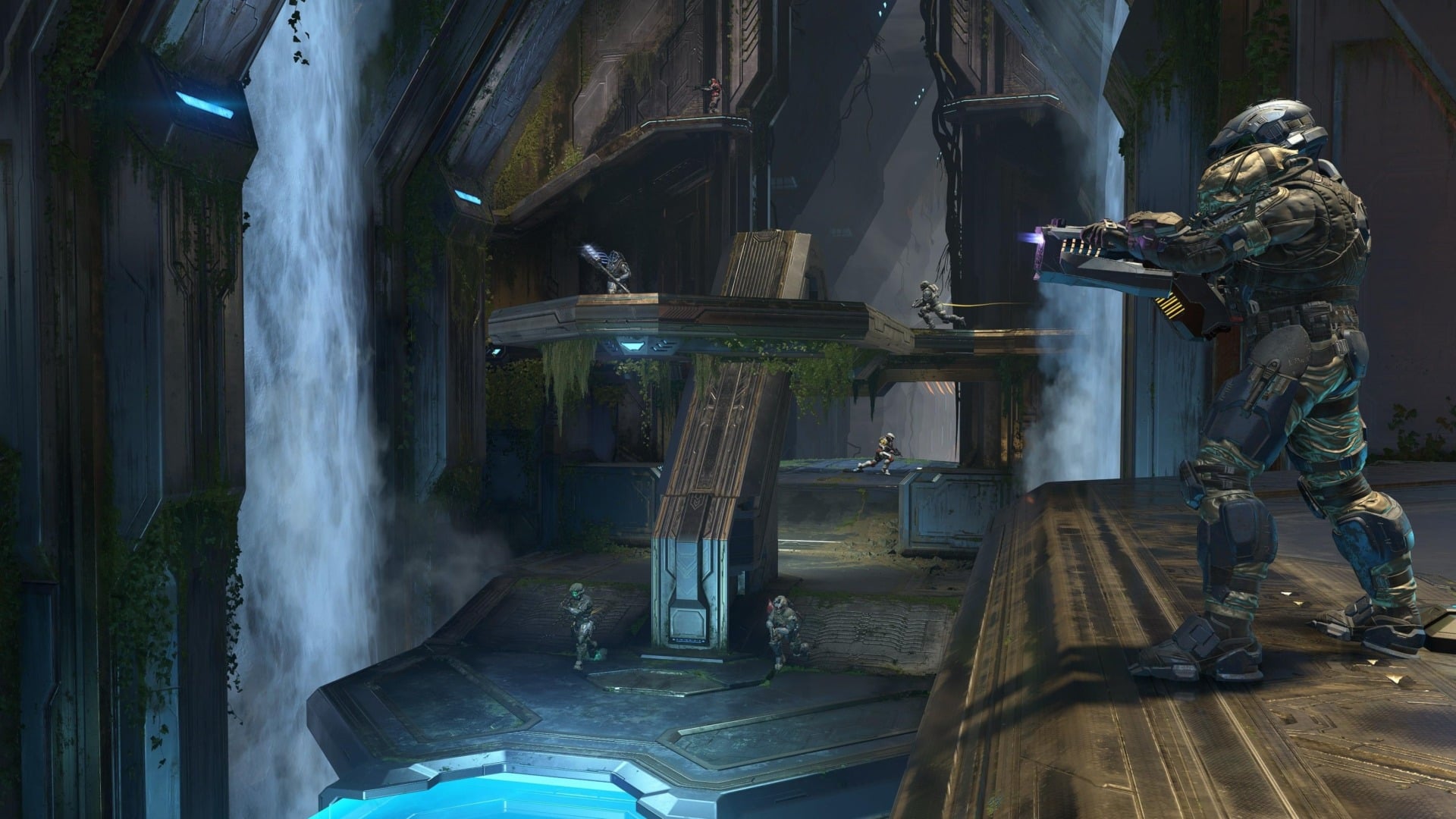 Catalyst, a new arena map, is the first Halo Infinite map to really feel like an old-school Halo map.