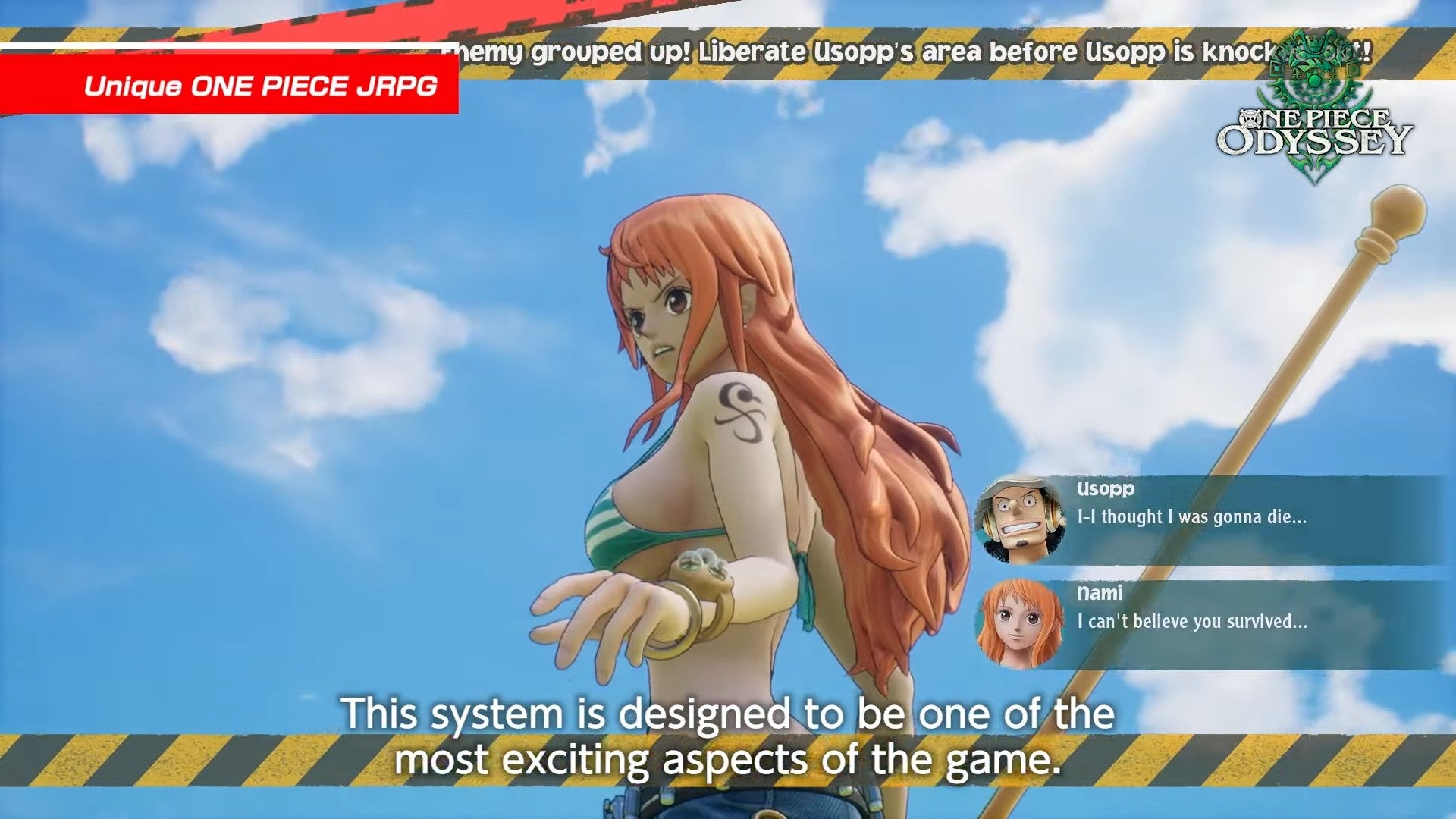 Thanks for the bode of confidence, Nami. 