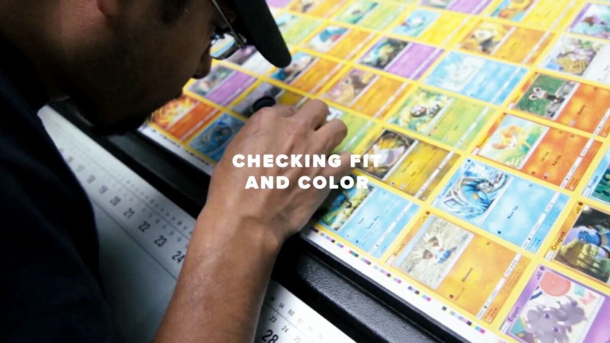This Is The First Time Anyone's Fully Seen How Pokmon Cards Are Made (And  Damn Is It Satisfying) - Kotaku