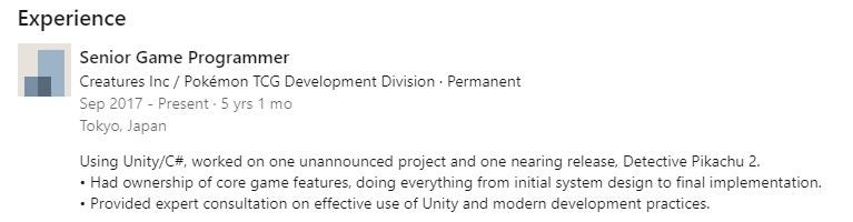 Screenshot: LinkedIn