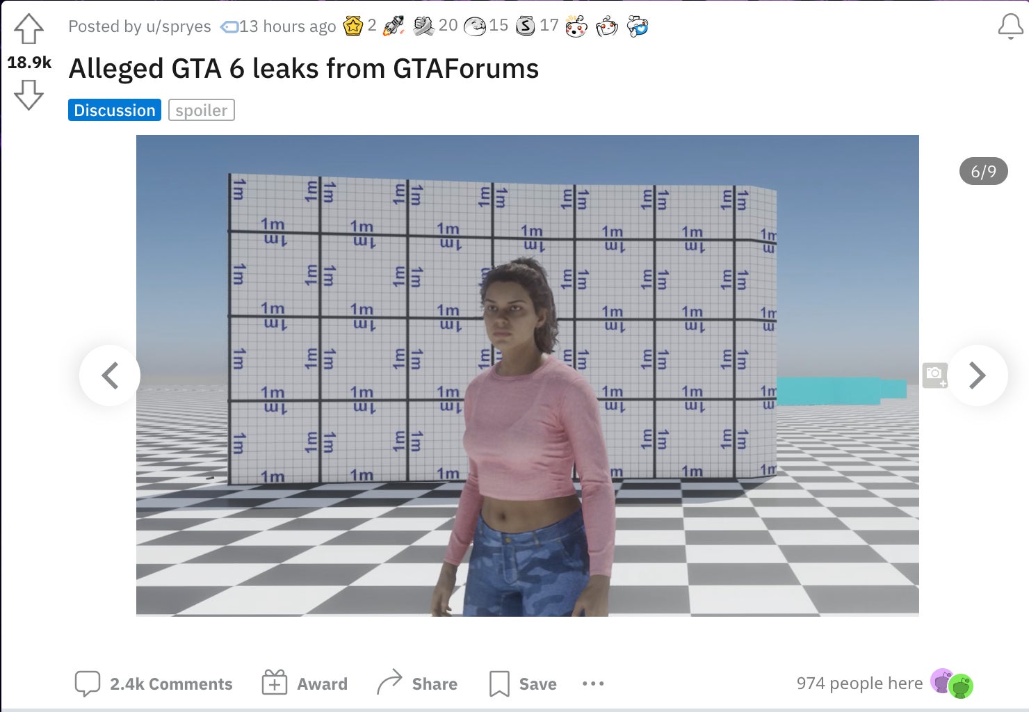 This appears to be the new woman protagonist for GTA 6, which is technically a series first, and all the more reason why a leak of this caliber for one of the most anticipated games ever is so unprecedented for Rockstar Games.