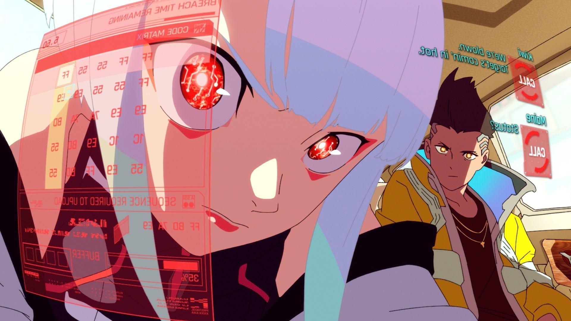 Look with your special eyes, Lucy.Image: Netflix / Studio Trigger / CD Projekt Red