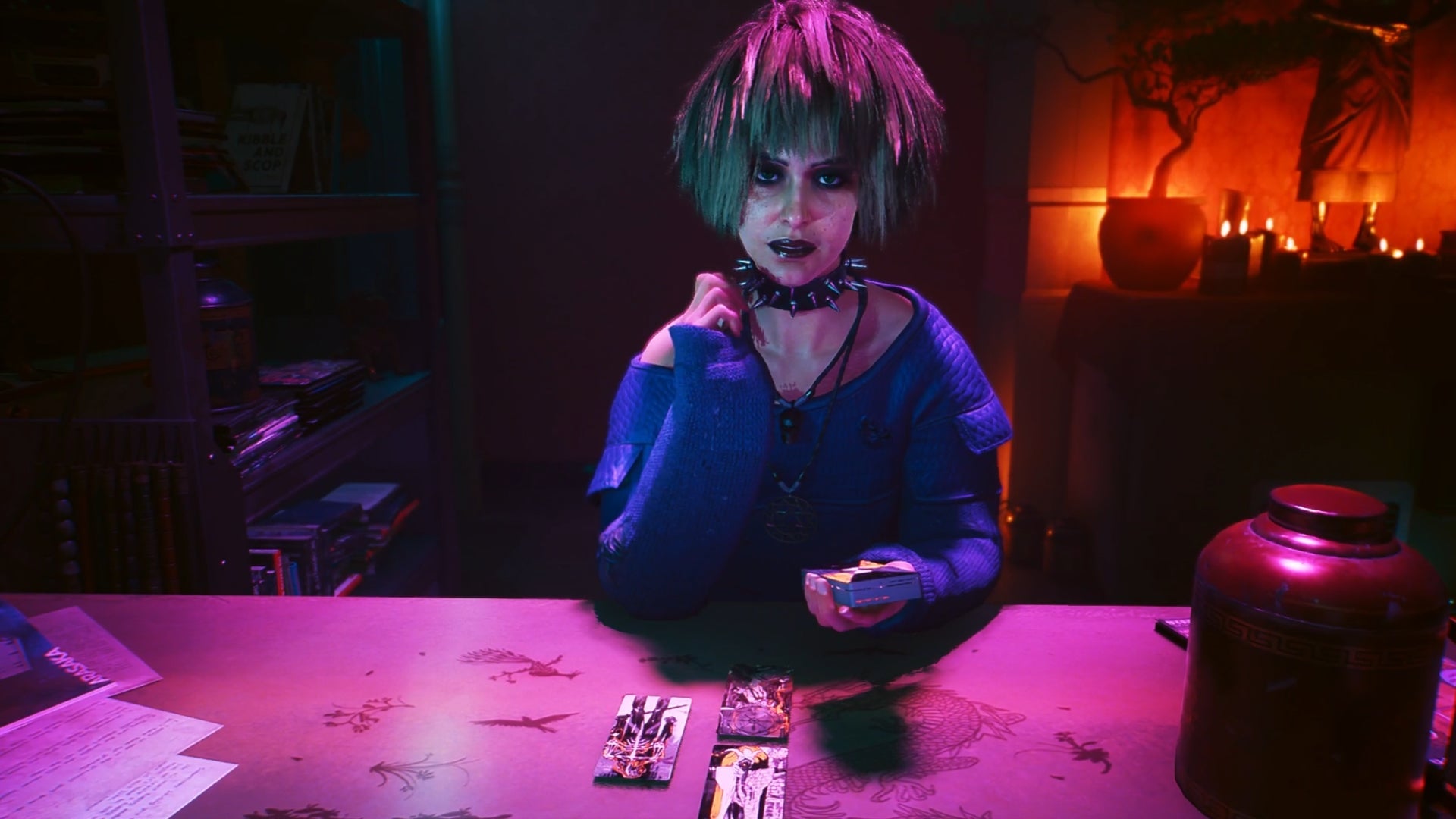 Don’t forget to check in with Misty for a reading as you play the main quest.