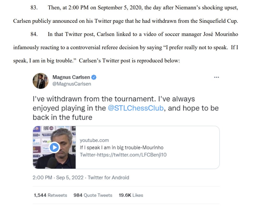 Screenshot: Case Document