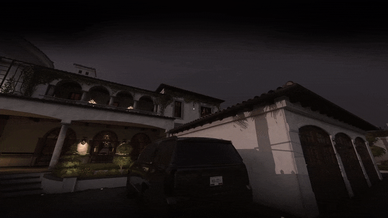 Take this route to get up to the roof. Crawl as much as possible. 