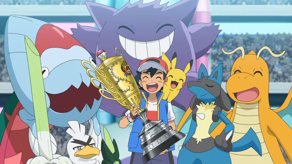 Now that Ash is a Pokémon champion, his story is complete