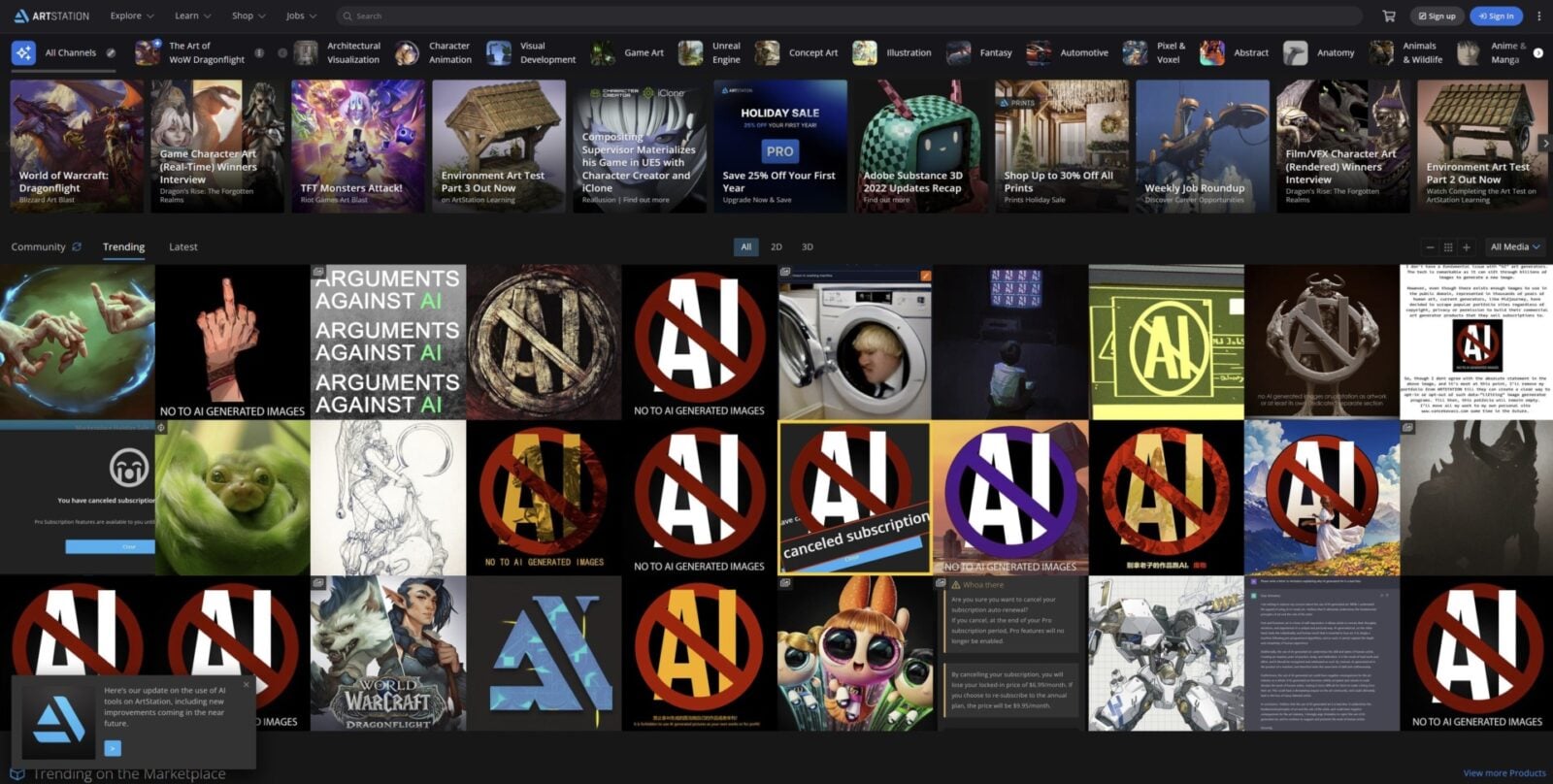 ArtStation Responds To AI Controversy, Makes Things Worse - Kotaku