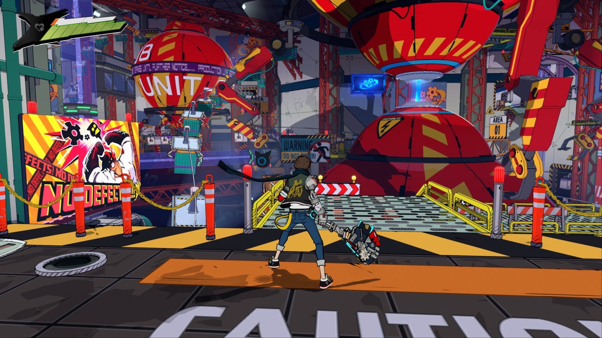 Screenshot: Hi-Fi Rush