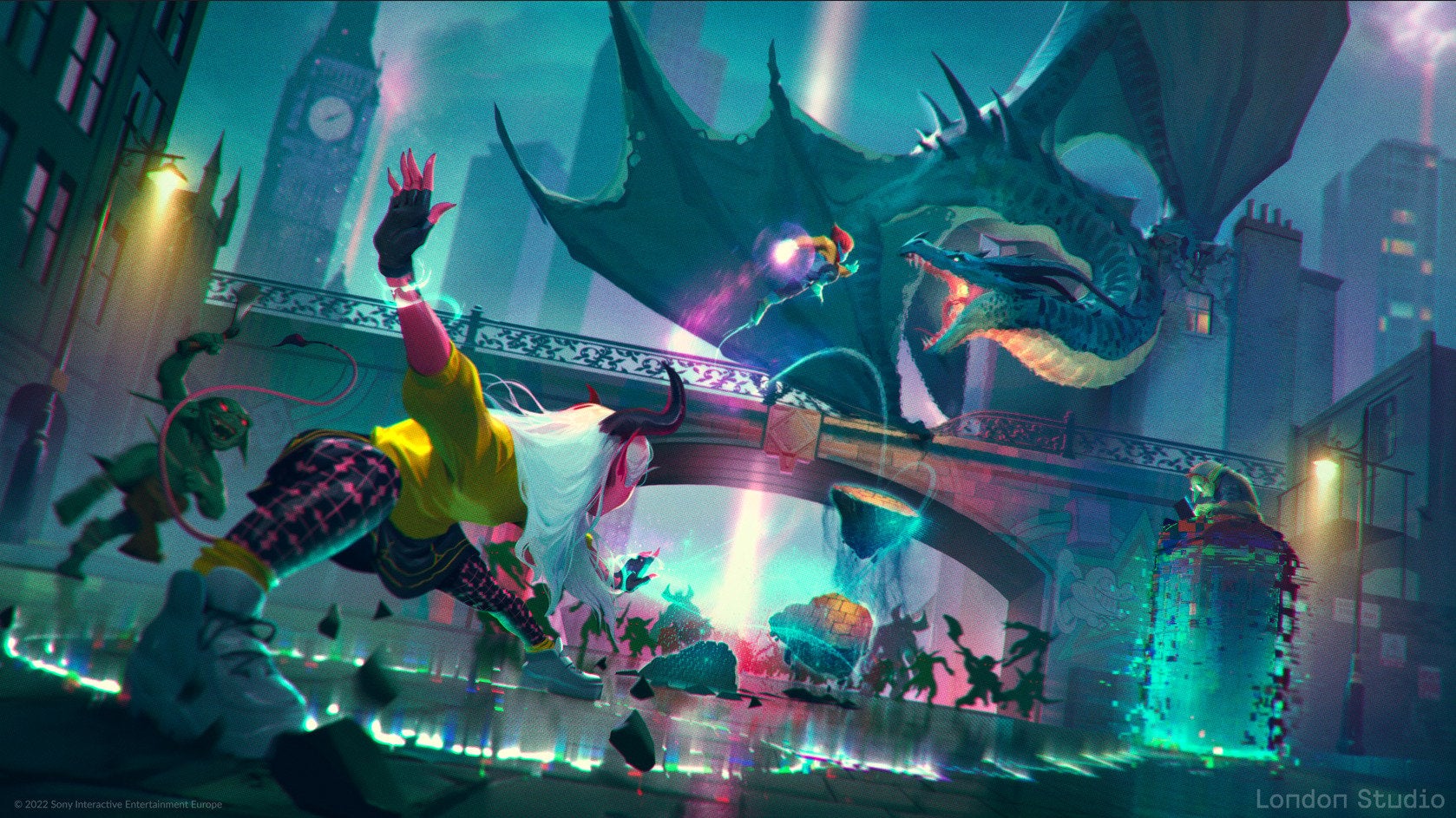 We don’t know much about Sony London’s new project beyond concept art shown last year.