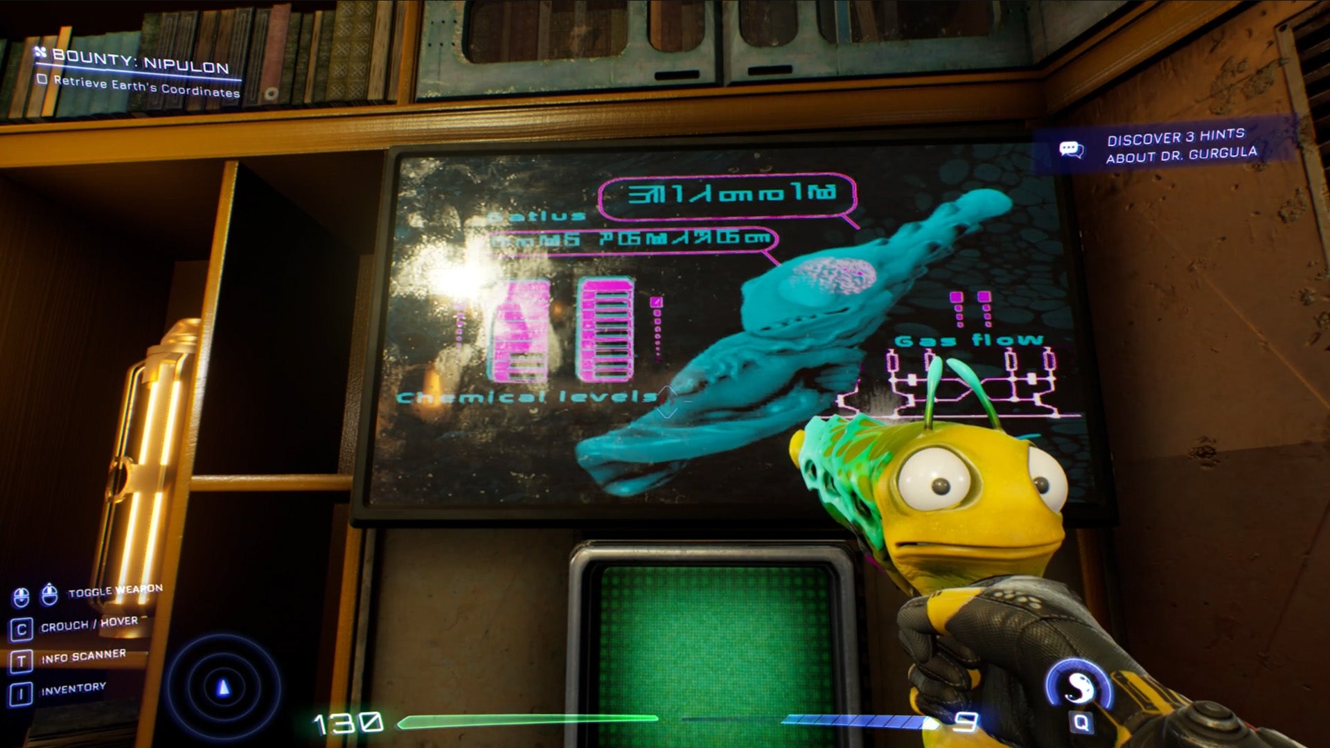 Don’t miss the Dr. Gurgula hint in Nipulon’s office!